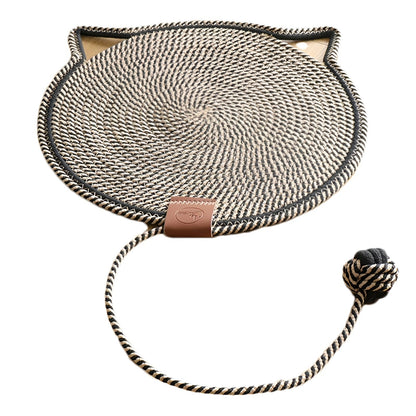 Durable Rope Cat Scratcher Mat with Claw Protection - Fesara
