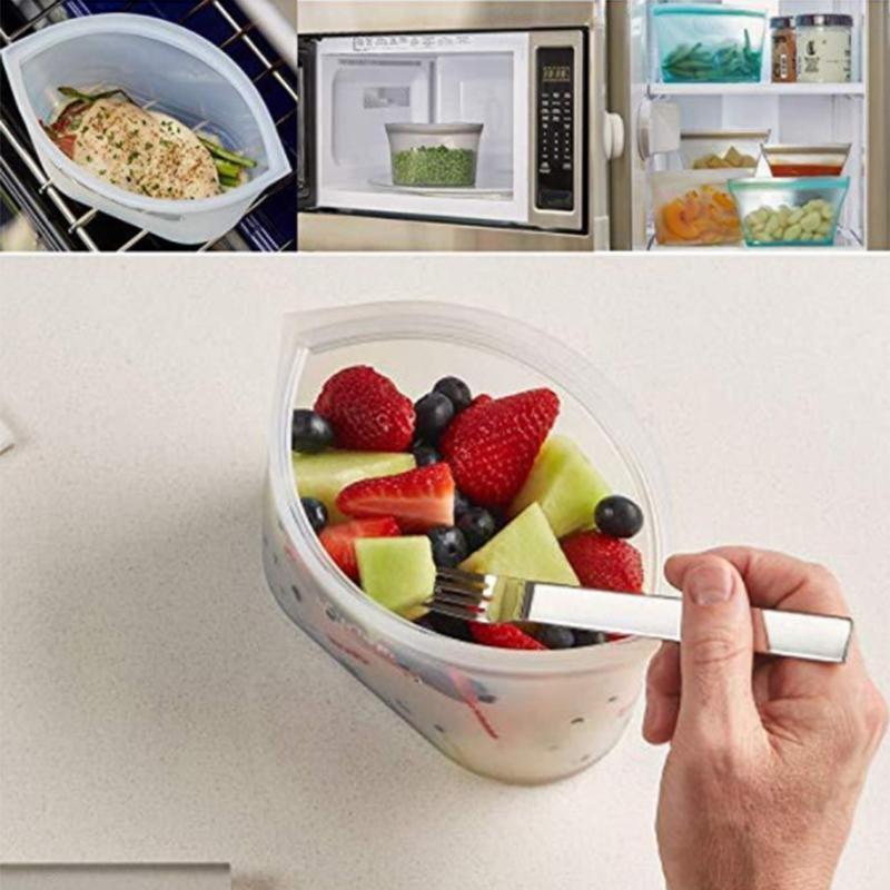 Reusable Silicone Food Storage Bags
