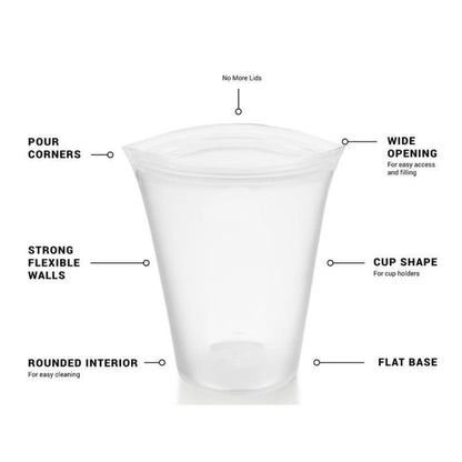 Reusable Silicone Food Storage Bags