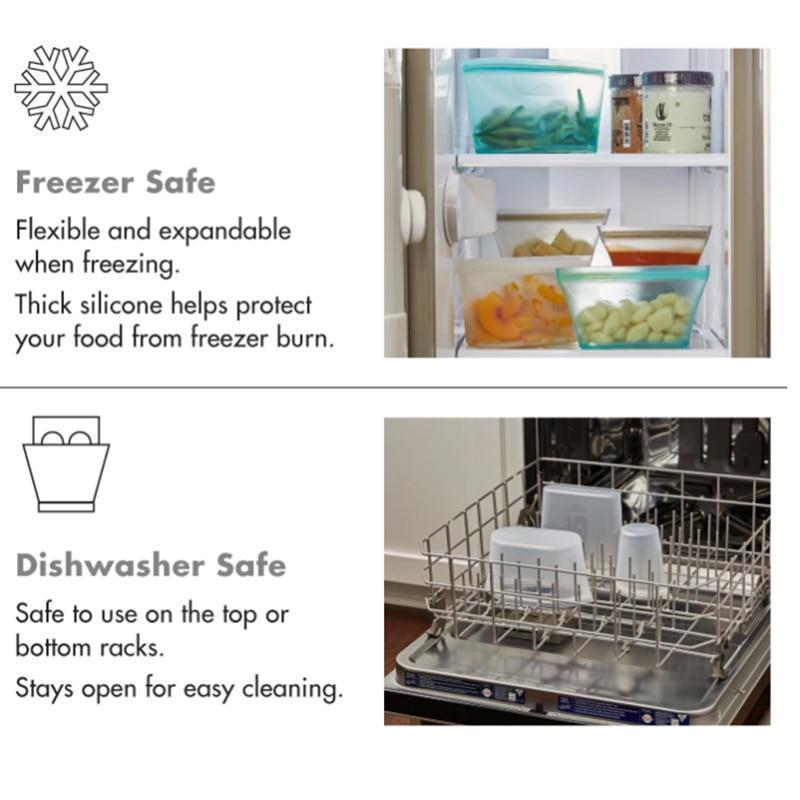 Reusable Silicone Food Storage Bags