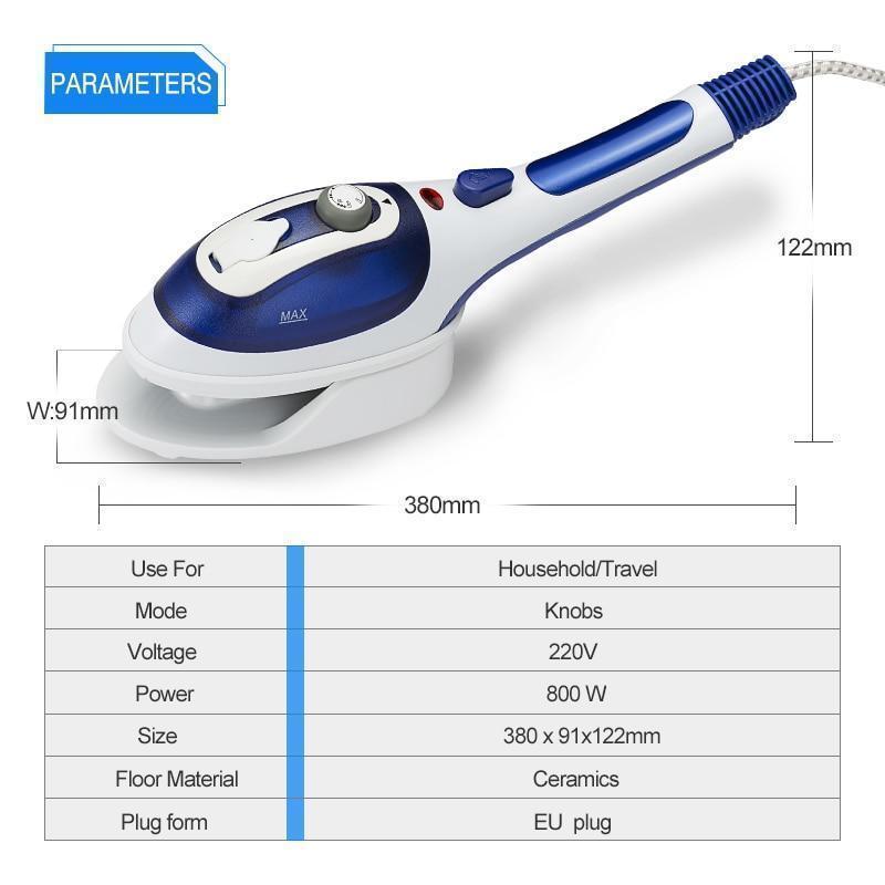 Compact Lightweight Travel Iron