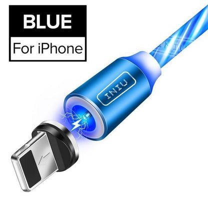 Bright LED Magnetic Phone Charger Cable - Fesara