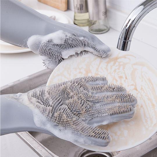 Exfoliating Heavy Duty Cleaning Gloves