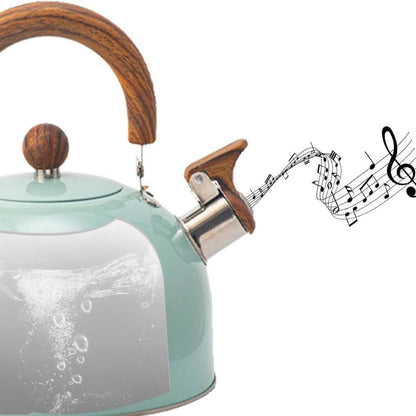 Fast Boil 3L Stainless Steel Whistling Kettle with Ergo Handle