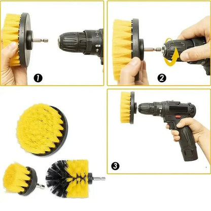 Fesara TurboClean Wheel Shine Kit - 3 Piece Set