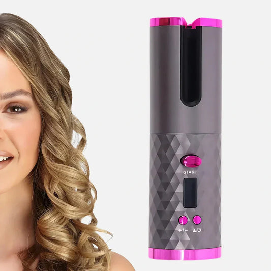 Easy Use Ceramic Auto Curling Iron - Fesara