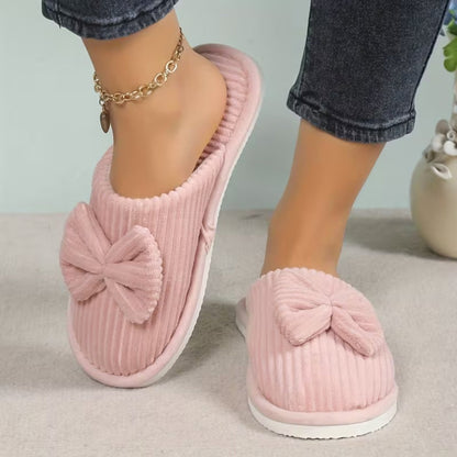 Cozy Cable Knit Warm Slippers for Women - Fesara