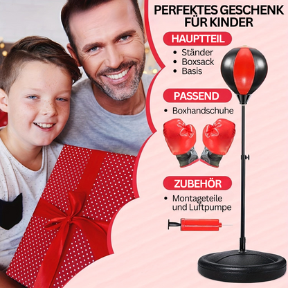 Kids Boxing Set with Punching Bag and Gloves