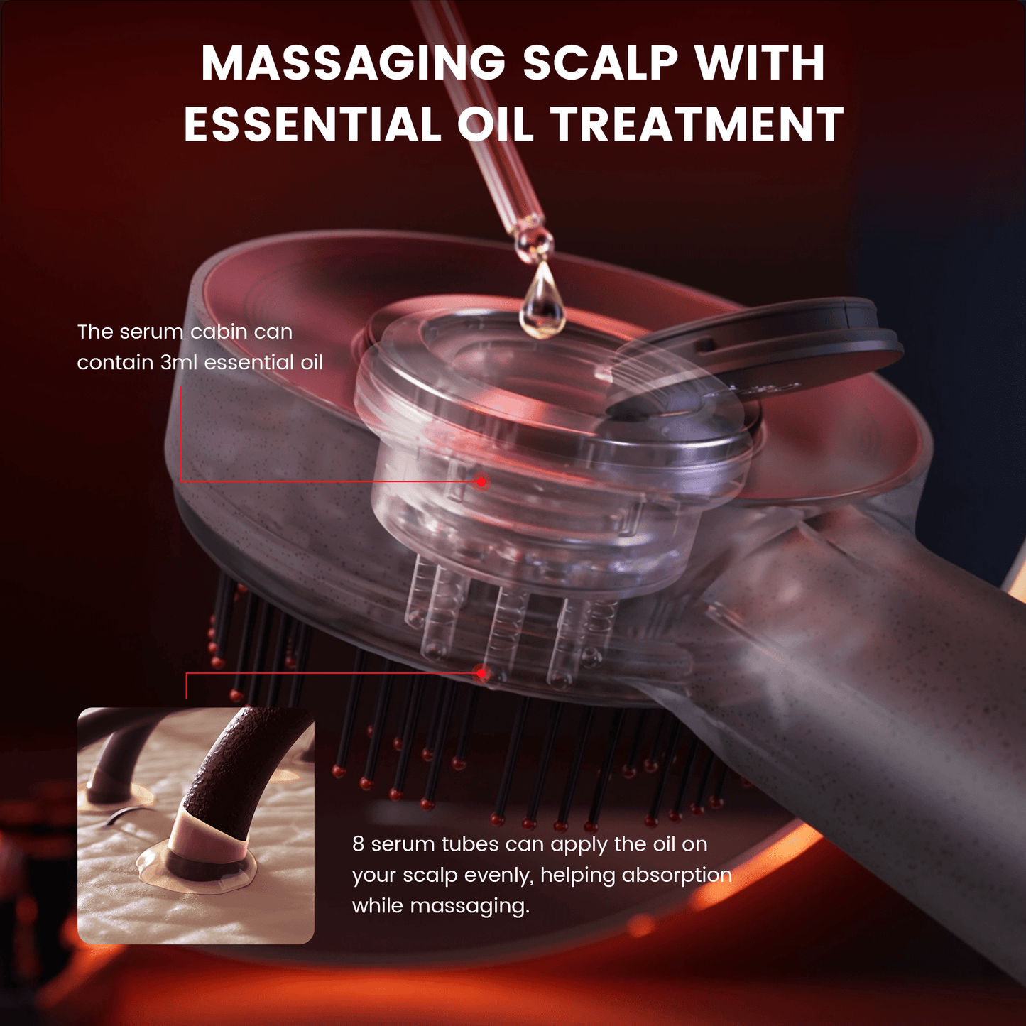 Gentle Scalp Massage Brush