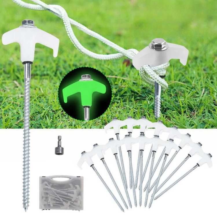 Secure Heavy Duty Tent Stakes - Fesara