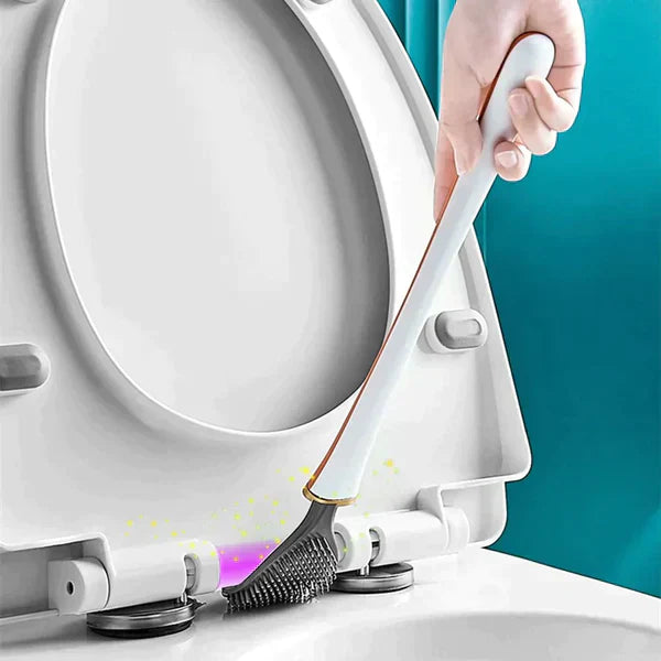 Sanitary Toilet Brush with Wall Holder - Fesara