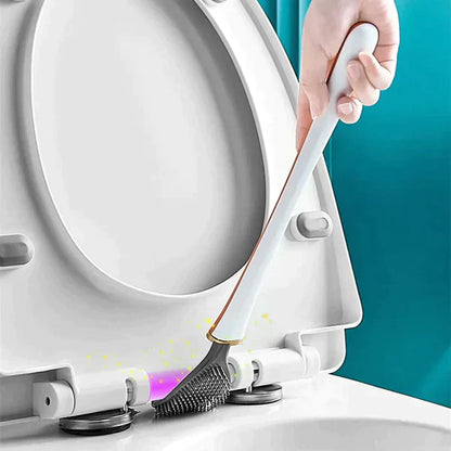 Sanitary Toilet Brush with Wall Holder - Fesara