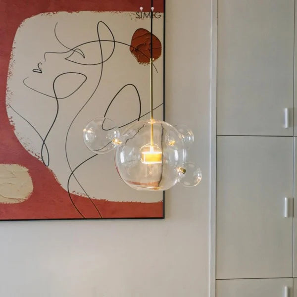 Classic Round Globe Pendant Lamp