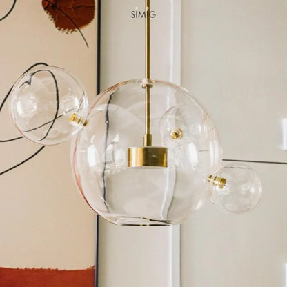 Classic Round Globe Pendant Lamp