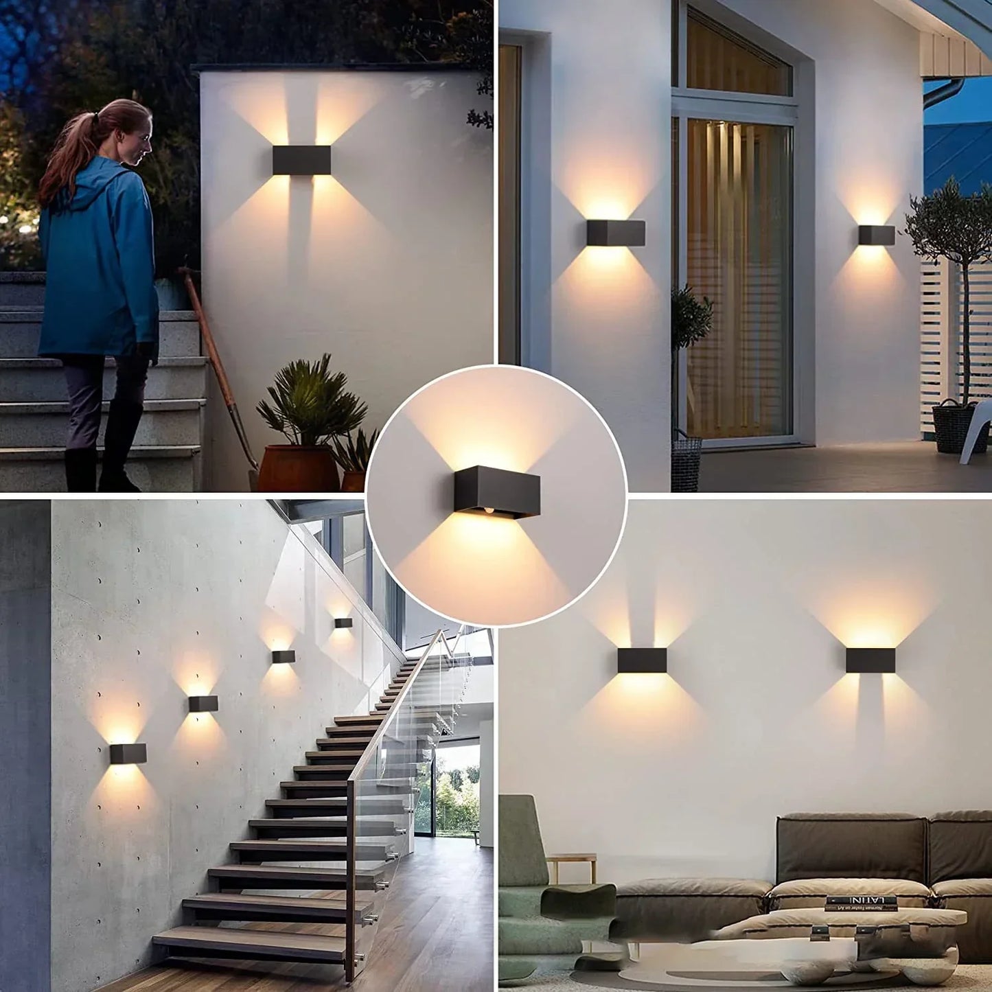Motion Sensor Outdoor Security Lamp