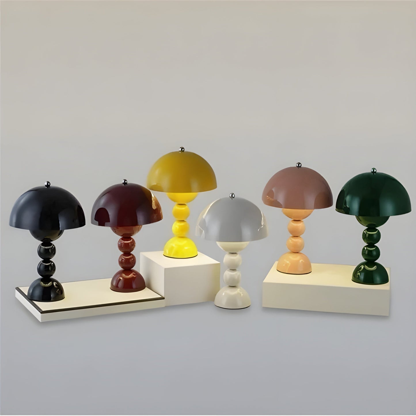 Simple White LED Desk Lamp with Dimmer