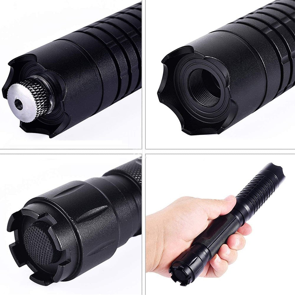 Powerful Blue Laser Tactical Flashlight 5000m Range