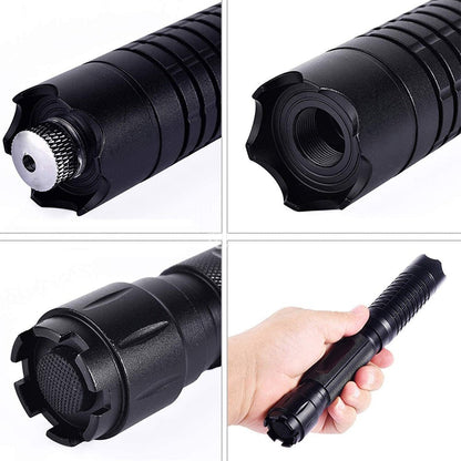 Powerful Blue Laser Tactical Flashlight 5000m Range