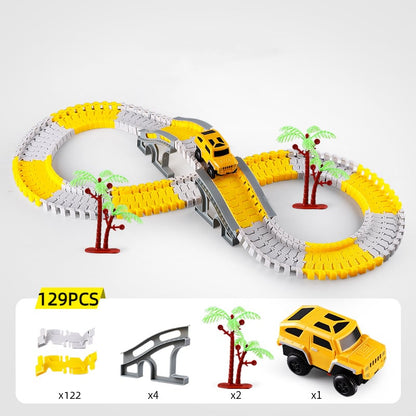 Fun Flexible Train Track Play Set