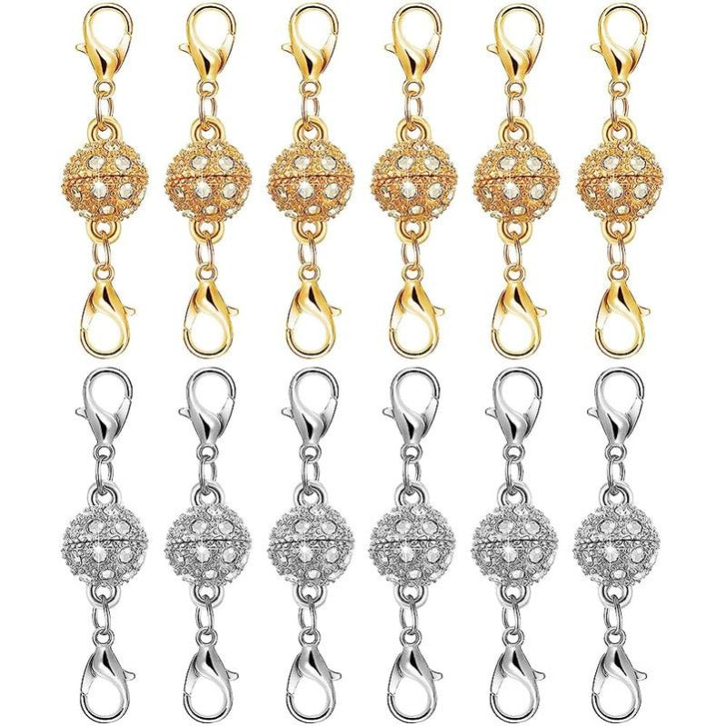 Adjustable Magnetic Jewelry Extender Clasps - Fesara