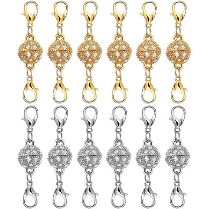 Adjustable Magnetic Jewelry Extender Clasps - Fesara