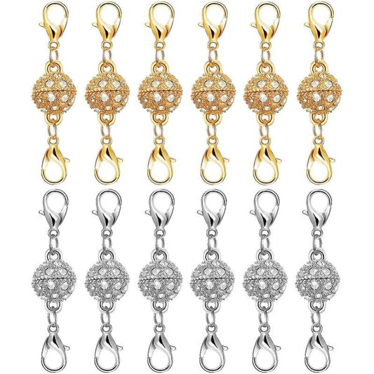 Adjustable Magnetic Jewelry Extender Clasps - Fesara