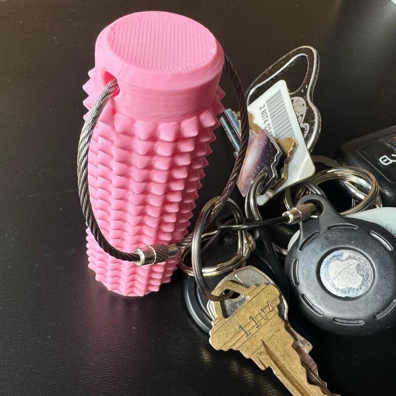 Cool Spiky Fidget Roller Keychain