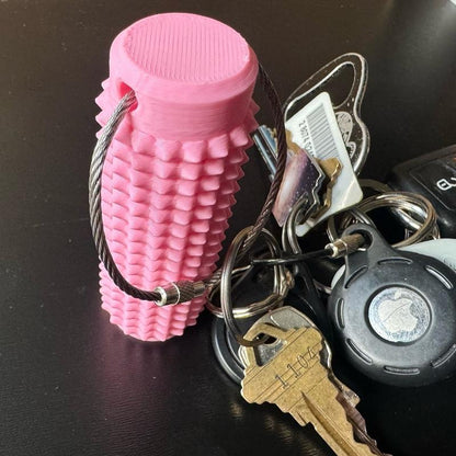 Cool Spiky Fidget Roller Keychain