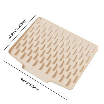 Easy Clean Kitchen Drain Mat