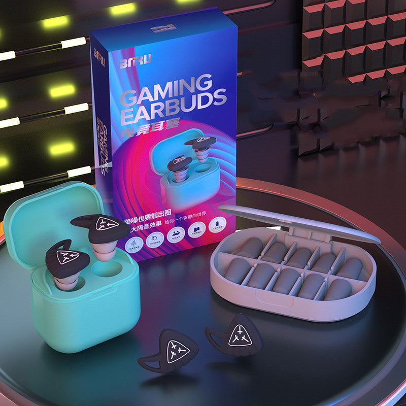 Comfortable Silicone Ear Plugs with Extra Foam Tips