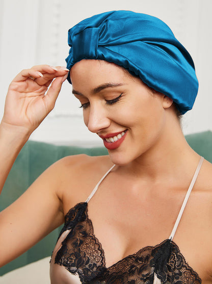 Soft Satin Sleep Hair Cap