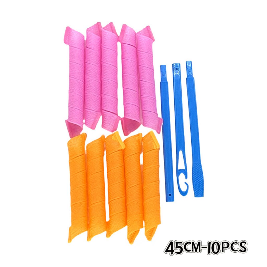 Soft Curl Hair Rollers Set of 10