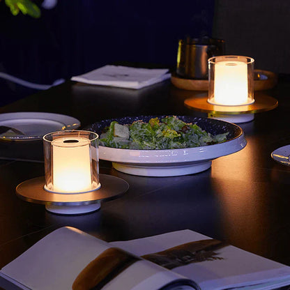 Warm White LED Candle Table Lamp