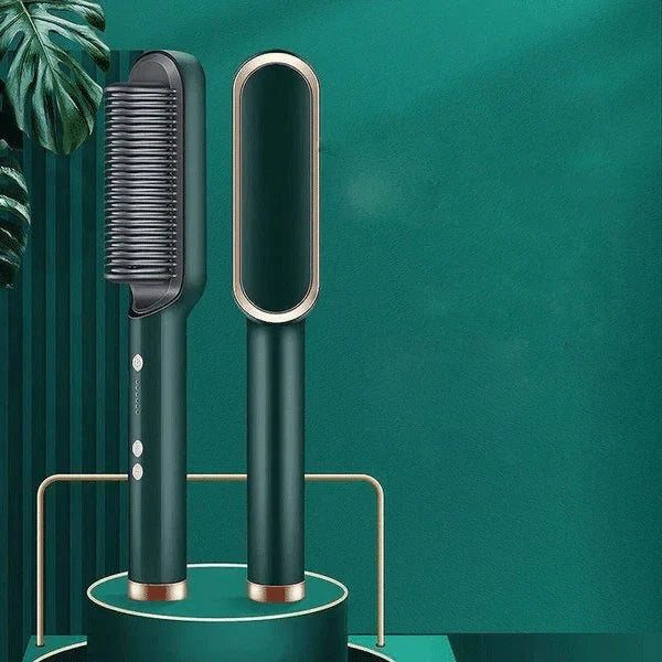 Easy 2-Minute Hair Straightening Brush