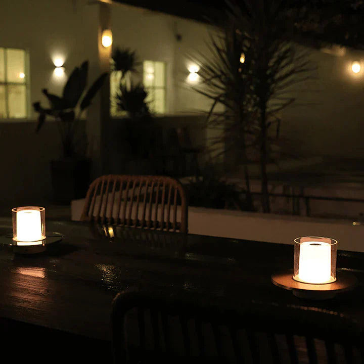 Warm White LED Candle Table Lamp
