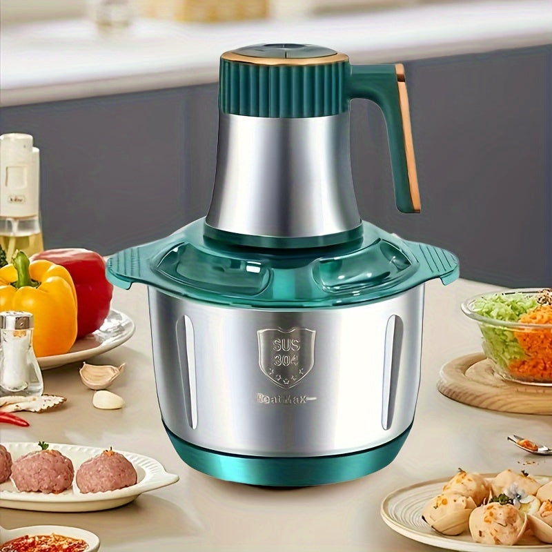 Fast Stainless Steel Food Chopper & Meat Grinder