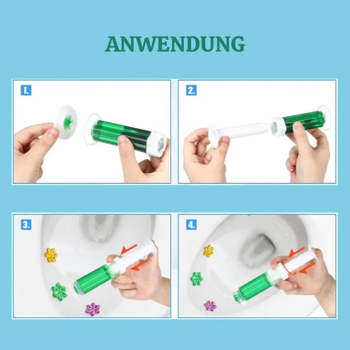 Fresh Toilet Gel Stamp Set 12 Pieces