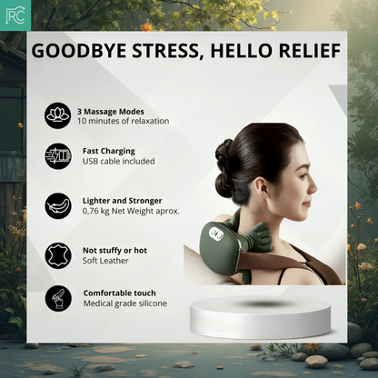 Soothing Neck Massager for Quick Pain Relief