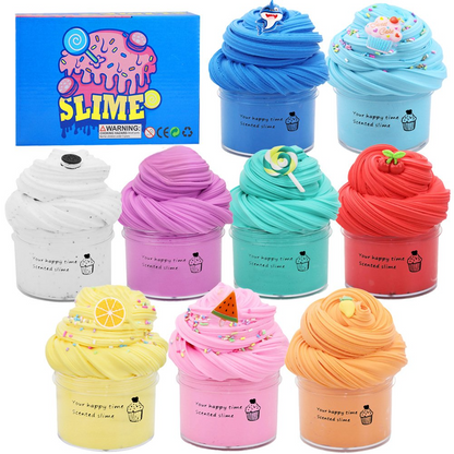 Relaxing Stress Ball with Soft Clay Slime - Fesara