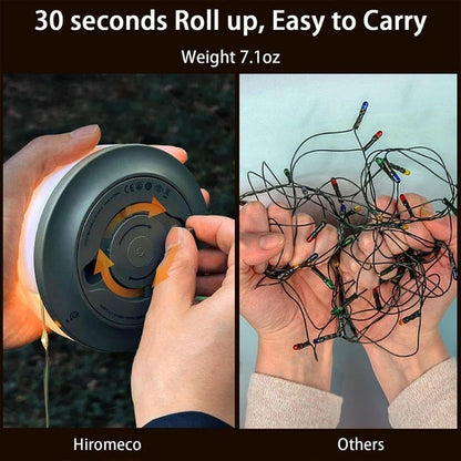 Portable LED Camp Light with USB Recharge and Magnet Base