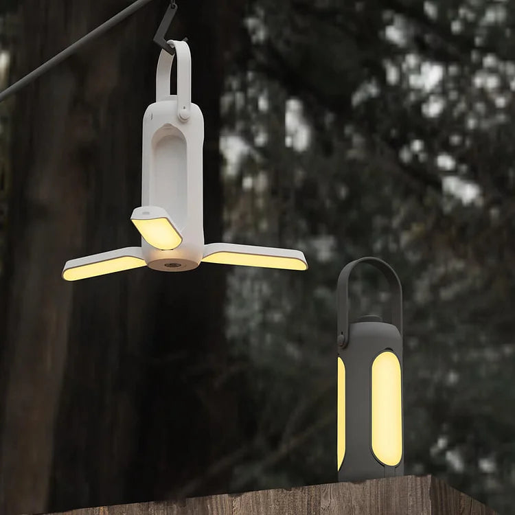 Portable Rechargeable Camping Lantern - LED Light with SOS Function & 180-Hour Battery Life-3
