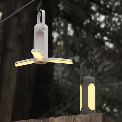 Portable Rechargeable Camping Lantern - LED Light with SOS Function & 180-Hour Battery Life-3