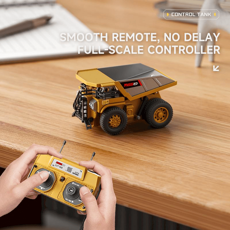 Mini RC Construction Toy Set for Kids