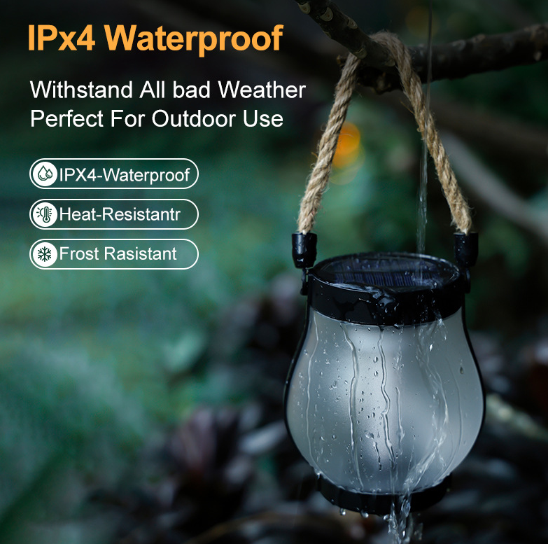 Outdoor Solar Flame Lantern