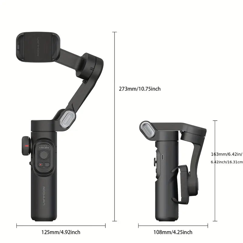 Portable Phone Gimbal Stabilizer for iPhone Android