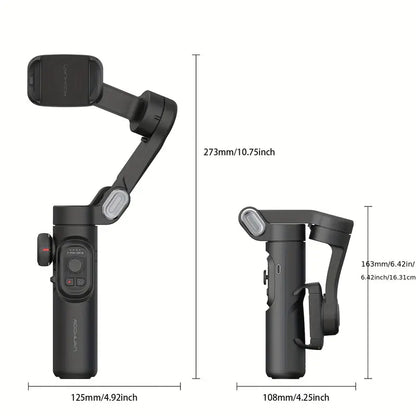 Portable Phone Gimbal Stabilizer for Smooth Video Recording