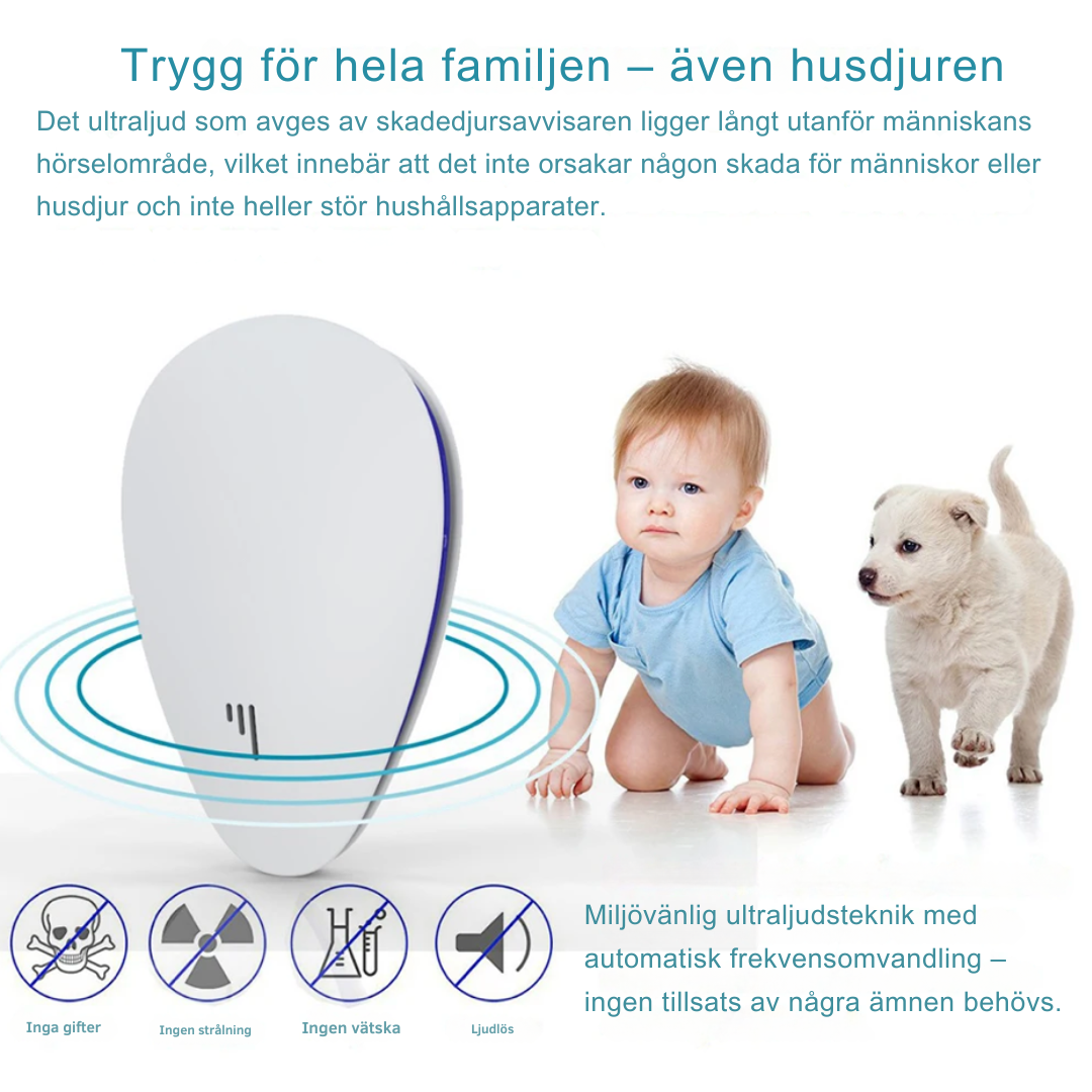 Electronic Pest Repeller for Home Protection