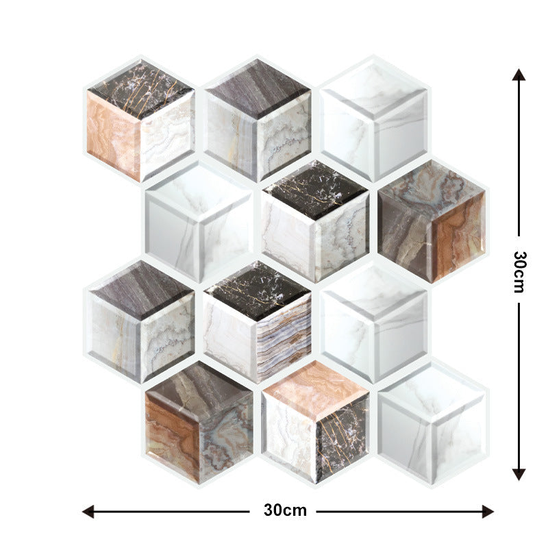 Stylish 3D Wall Sticker Tiles