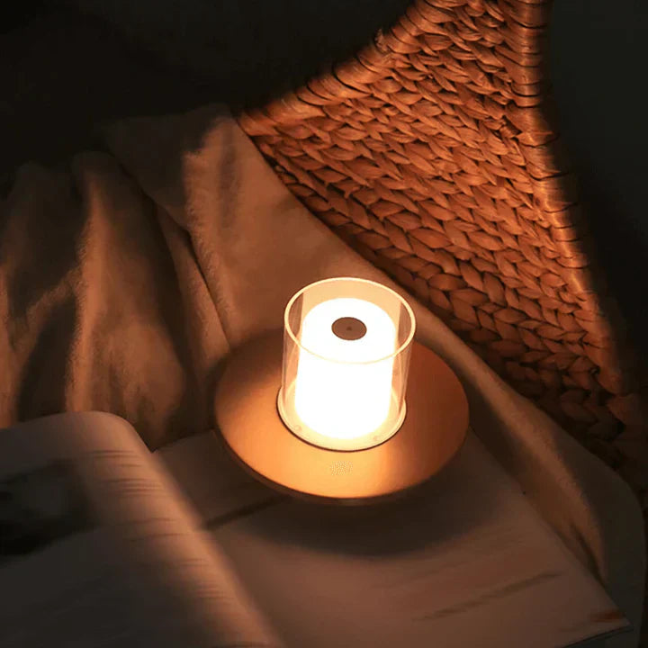 Warm White LED Candle Table Lamp