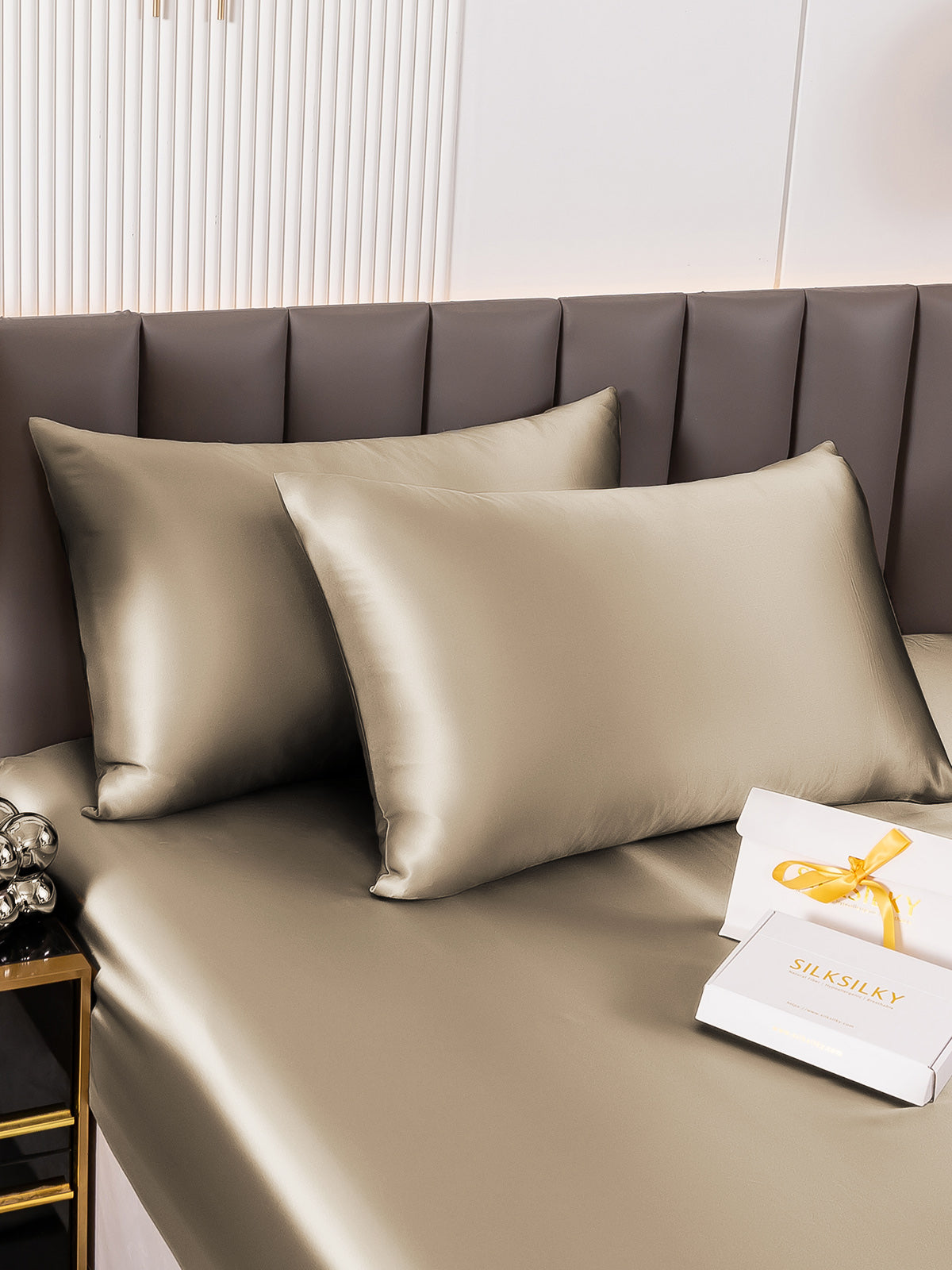 Soft Mulberry Silk Pillow Cases with Concealed Zipper